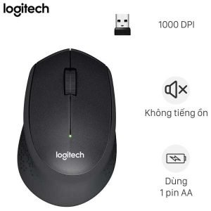 Chuột không dây Logitech M331 Silent